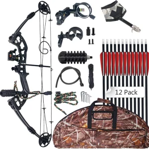Composite Pulley 30-60lb Bow and Arrow Set
