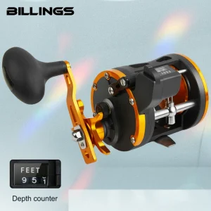 Billings Conventional Aluminum Trolling Reel