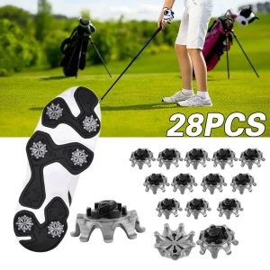 28Pcs/Set Golf Shoes Soft Spikes