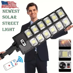504LED Solar Motion Sensor Light